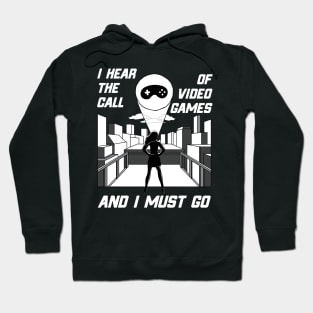 Girl Gamer Video Games Calling Girl Gamers Gift Hoodie